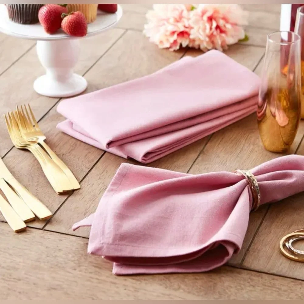 DII Solid Cotton Napkin Set/6